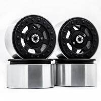 4Pcs for -4 -6 6X6 G63 G500 SCX10 Climbing Car 2.2 Inch Metal Lock Tire Wheel Rims