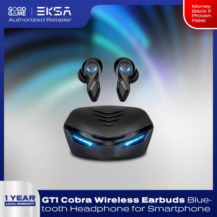 EKSA GT1 Cobra Wireless Gaming Earbuds - 38ms Ultra-Low Latency - 36 ...