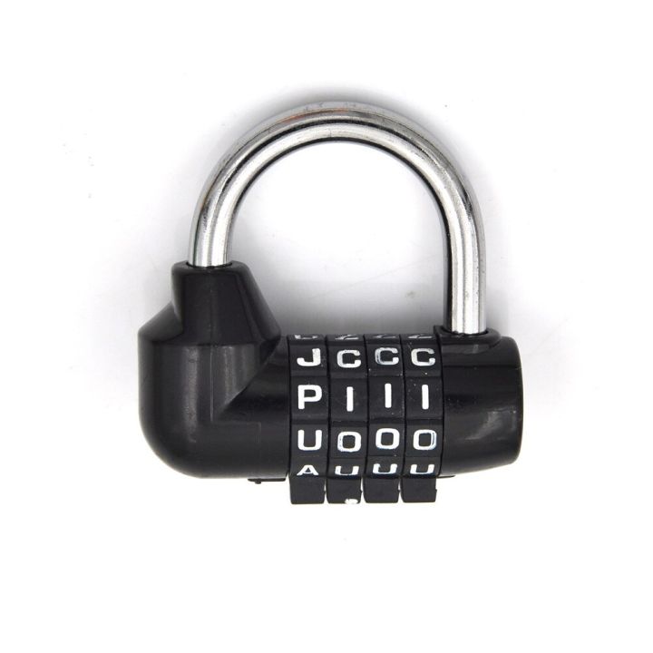 ไดอารี่ล็อกรหัสนิรภัยสำหรับกระเป๋าเดินทางพร้อมตัวอักษรตัวเลข4ตัวกุญแจใส่รหัส
