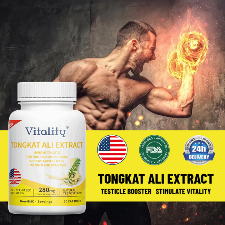Tongkat Ali Root Extract\Supports Energy Movement Memory\Energy