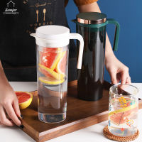 SWEEJAR 1.2L ABS Cold Kettle with Strainer Sealed Cold/Warm Water Jug for Refrigerator Home
