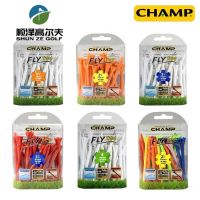 CHAMP ลูกกอล์ฟโจบันไดพลาสติกพลาสติก TEE บอลสกรูความสูงต่างๆ44/69/83/102 Mm