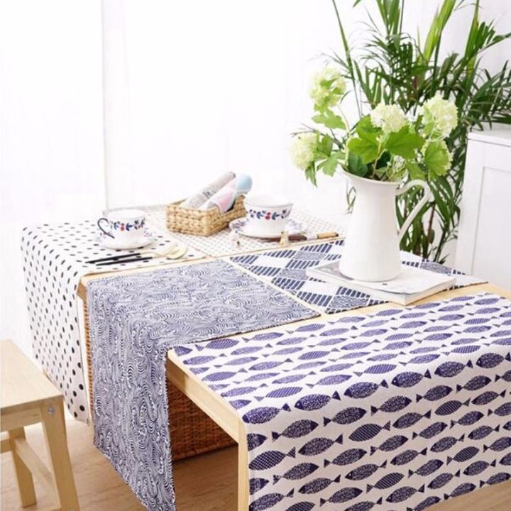 y-life-embroidery-tablecloth-plaid-table-cloth-cover-dustproof-dinner-table-cloth-40-60cm