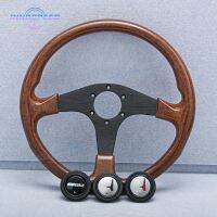 New Arrival Universal Wood Look Driftting Steering Wheel Wooden Film JDM Sport Steering Wheel Furniture Protectors  Replacement Parts