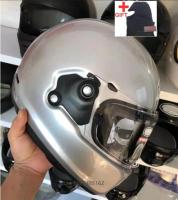 ใหม่หมวกกันน๊อคเต็มหน้า ABS Helme Rapide นีโอวินเทจขี่หมวกกันน็อกสีเงินวิบากหมวกกันน็อกมอเตอร์ไซด์แข่งรถวิบาก FF