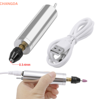 ?【Lowest price】CHANGDA USB Electric Engraving PEN เครื่องเจียรไฟฟ้าขนาดเล็กเจาะเครื่องมือไฟฟ้า