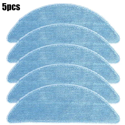 5x Mopping Pad For Ecovacs DEEBOT OZMO U2/U2 Pro Robot Vacuum Cleaner Washable Cleaning Mop Cloth Mopping Cloths Pads Sweeper