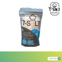 เกลือทะเล T-Salt  (100% Natural Sea Salt) ไม่เติมสารไอโอดีน ปราศจากสารเคมี (จัดนำหน่ายโดยบริษัทเจ้าของแบรนด์)