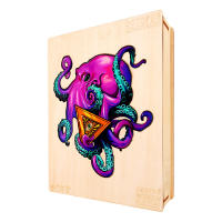 Colorful Wooden Jigsaw Puzzle Octopus Puzzle Board Set Toys Wooden Puzzles For Adults Kids Christmas Gifts DIY Educational Games