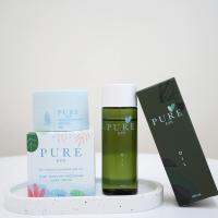 ราคาต่อเซต 2 ชิ้น เซตคู่หูดูแลใต้วงแขน ครีมเพียว VS เพียวออยล์ PURE UNDERARM CARE AND PURE OIL คราบไคล คราบดำ ผิวหมองคล้ำ กลิ่นตัว