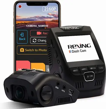 RexingUSA R4-4 Channel Dash Cam W/All Around 1080p Resolution, Wi-Fi, GPS,  IR Night Vision, Parking Mode, Collision Detection, Type-C Port