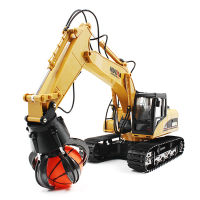 รถคีบลูกบอล รถเครนบังคับ รถก่อสร้างบังคับ HUINA 1571 1/14 RC Remote Control BallGrabber Car Excavator Truck 2.4G