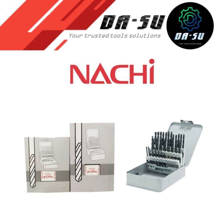 NACHI HSS DRILL BIT SET Lazada