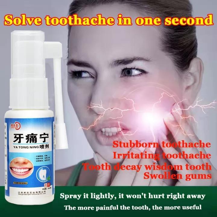 Toothache Pain Relief Toothache Oral Spray Oral Care Tooth Prevention ...