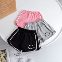 Kids Short Pants Girl Fashion Casual Sport Shorts High Waist Loose Wide Leg Shorts Solid Color short pants 1-6 years