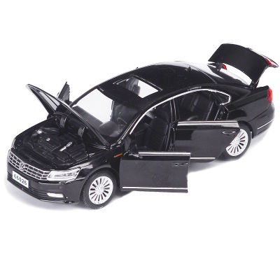 Baosilun Six-Door Passat Car Alloy Sound And Light Pull Back Car Model Childrens Toy 68026 Boxed