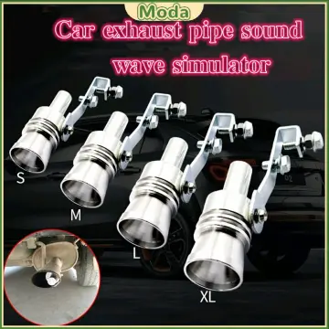 Car Modified Turbo Whistle Exhaust Pipe Sounder Imitator Turbine Exhaust  Imitation Sound Whistle Accessories