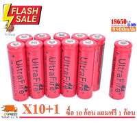 ถ่านชาร์จ 18650 ชนิด Li-ion 3.7V. 9800 mAh( หัวนูน  11 ก้อน ) #ถ่านชาร์จ 18650  #ถ่านชาร์จ usb #ถ่านชาร์จ 3 7v  #ถ่านชาร์จ    #ถ่านชาร์จ aa