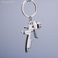 Metal New Water Gun keychain Car wash tools High-pressure water gun model Key chain Party gift Pendant key Ring K2011