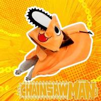 เสื้อคลุมคอสเพลย์ การ์ตูนอนิเมะ Jason Chainsaw Man Pochita น่ารัก สําหรับสัตว์เลี้ยง สุนัข แมว