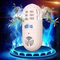 บ้าน Ultrasonic Electronic Mosquito Killer God จับหนูแมลงสาบ เทคโนโลยีสีดำหอพัก Mosquito Killer God โคมไฟยุง