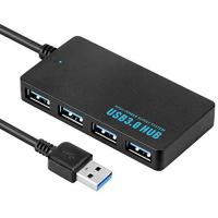 【Popular】 สูงสำหรับ HUB ความเร็ว Vista/cable USB Indicator คอมพิวเตอร์พอร์ต Hub USB USB3.0 4หลายอะแดปเตอร์อุปกรณ์ XP สำหรับ