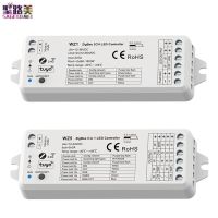 ZigBee Tuya WZ1 2CH*5A Wireless RF Dimmer WZ5 5CH*3A 5 in1 LED Controller DC12-24V 36V for Single Color RGB RGBW RGBCCT Led Lamp