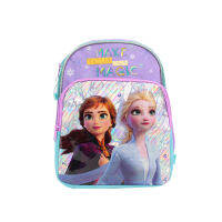 Disney Frozen II กระเป๋าเป้สะพายหลัง กระเป๋านักเรียน ลาย Lilac ขนาด 12 นิ้ว สําหรับเด็ก