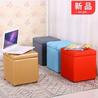 ☋✻♀ Shoes stool into the door change can be seated shoe soft package cushion multi-functional storage receive shoes