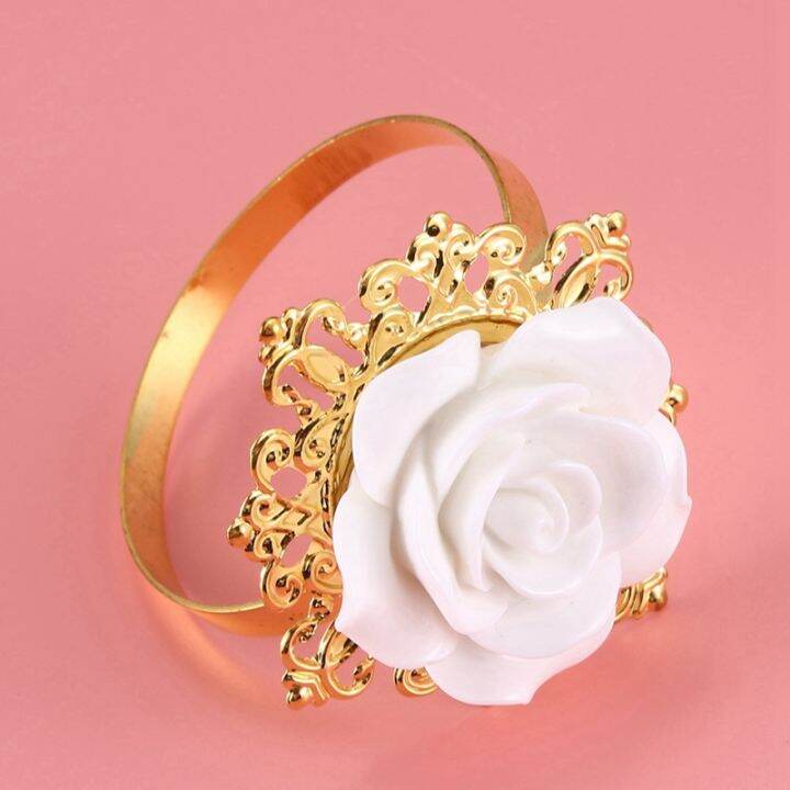 12pcs-set-resin-rose-white-napkin-ring-table-kitchen-serviette-holder-for-wedding-banquet-party-dinner-decoration