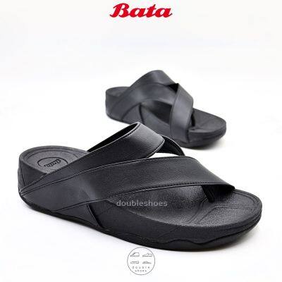 BATA Energy+ รองเท้าเพื่อสุขภาพ แบบหนีบ สีดำ ไซส์ 3-10 (36-44) (รุ่น 471-6843)