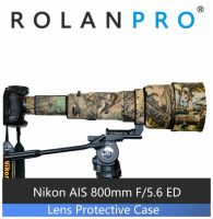 ROLANPRO AI-S ฝาครอบสำหรับ Nikon ฝนเสื้อกันหนาวลายทหาร800มม. F/5.6 ED เคสโทรศัพท์กันกระแทก S หมวกคลุมเคสสำหรับ Nikon J15