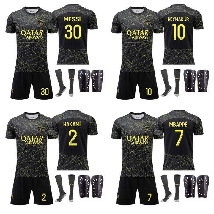 Paris Saint-Germain Away Stadium Shirt 2022-23 With Neymar