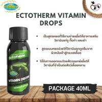 Ectotherm Ectotherm Vitamin Drops วิตามินหยด สูตรแบบหยด ช่วยให้วิตามินถูกดูดซึมจากผิวหนังเข้าสู่กระแสเลือด ขนาด 40ML