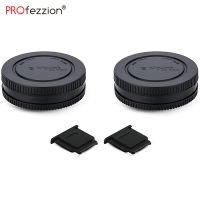 2 Pack E Mount Body Cap Cover &amp; Rear Lens Cap for Sony A6000 A5100 A6100 A6300 A6400 A6500 A6600 ZV-E10 A7C A7 A7II A7III A7IV