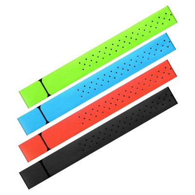 4 Pcs Replacement Heart Rate Monitor Armband Strap Adjustable Replacement Armband Strap