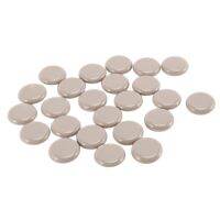 ◘☒◘ 24 Pcs Furniture Sliders Gliders For Carpet Laminate Floor Sliders Self Adhesive Sofa Glider Pads For Furniture Bed