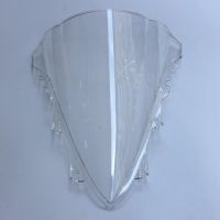 Clear / black Double Bubble Motorcycle Windshield Windscreen Fit for Yamaha YZF-R1 2007 - 2008 YZF R1 YZF1000 YZF 1000