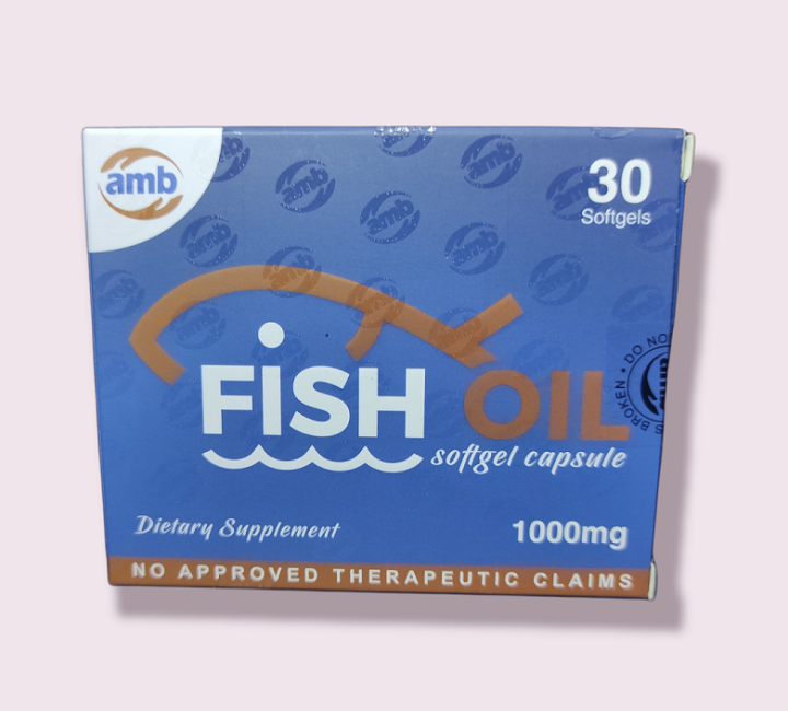 FISH OIL 1000mg 30 Softgel Capsules FDA Approved Lazada PH