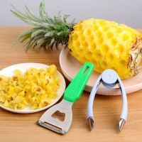 Stainless Steel Pineapple Peeler Strawberry Clip Fruit Pineapple Eye Remover Tomato Peeler Peeling Tool Peeling Knife