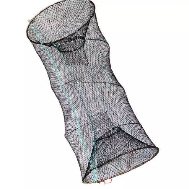 2 Lubang Premium Quality Jala Ikan Bubu Ikan Udang Panjang Jaring Pukat