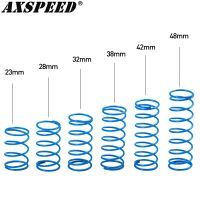 AXSPEED 4PCS Metal Shock Absorber Spring 23/28/32/38/42/48mm Speed Spring for 1:10 RC Crawler Axial SCX10 TRX4 TRX6 D90 Electrical Circuitry Parts