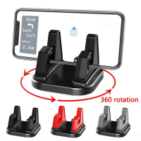 Rotating Car Phone Holder Non-slip Dashboard cket 360 Rotation Simple Useful Auto Mobile Phone GPS Stand2023