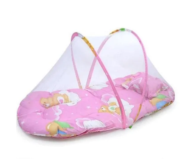 Foldable portable baby bed cover mosquito net with pillow Lazada PH