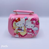 กระเป๋าเด็ก Hello Kitty กระเป๋าสะพายเด็ก กระเป๋าเด็กผู้หญิง หนัง PU แท้ ทน คุณภาพดี