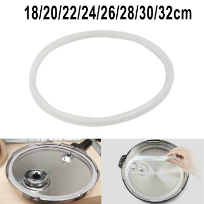 【2023】18- 32cm Pressure Cooker Sealing Ring Clear Silicone Rubber Gasket Home Pressure Cooker Seal Rings Kitchen Cooking Tool
