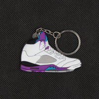 【2023】2# Key Chain Basketball Shoes Key Ring Mini Keychain Colourful Sneakers Key Pendant for Men and Women