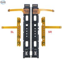 YuXi Replacement LR Slide Left Right Slider Rail With SL SR Flex Cable For Nintend Switch NS Joy-Con JoyCon Controller Controllers