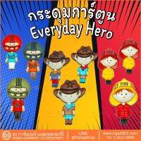 กระดุม NYLON การ์ตูน Everday Hero