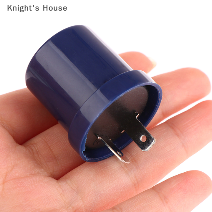 knights-house-รีเลย์บอกสถานะรถจักรยานยนต์แบบ6v-to12v-2ขาบี๊บรีเลย์สัญญาณไฟเลี้ยว-led-ตัวบ่งชี้กระพริบ